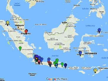 Peta Lokasi (Google Map) Perkuliahan Karyawan Nomor